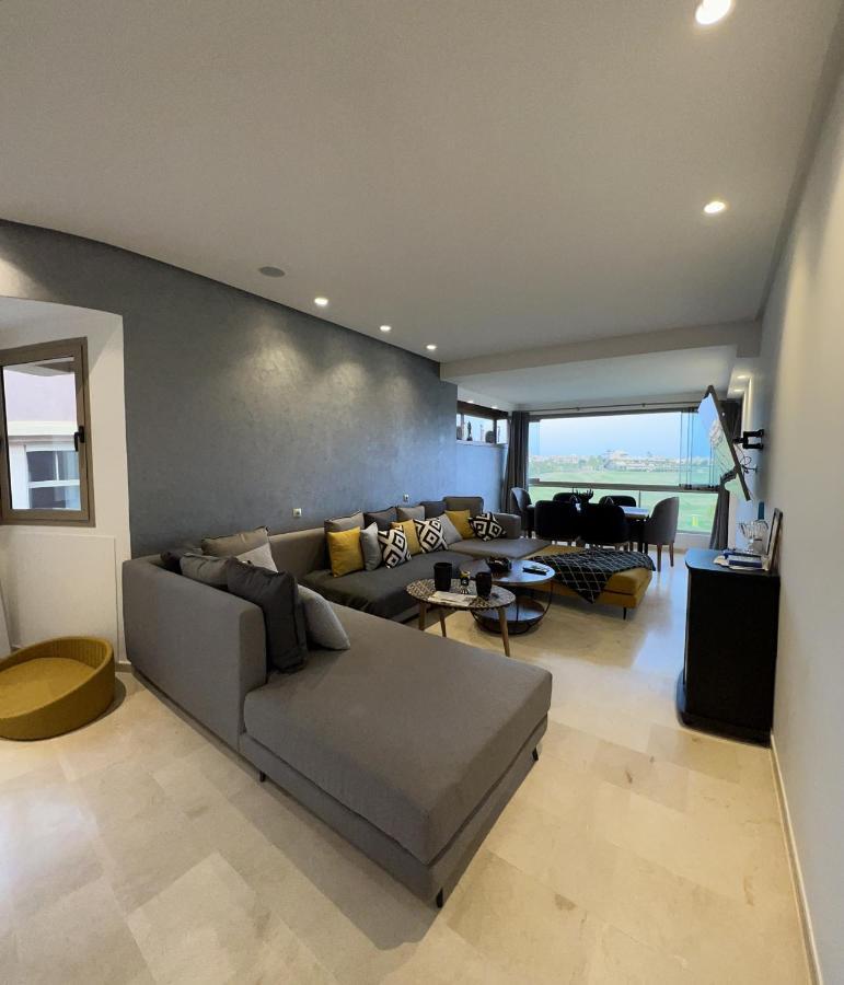 Superbe Appartement, Vue Sur Golf, Piscine Et Atlas 마라케시 외부 사진